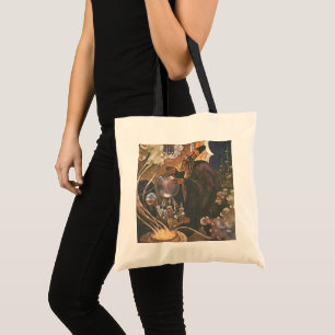Fairy Tale, Aladdin en de Magic Lamp Tote Bag