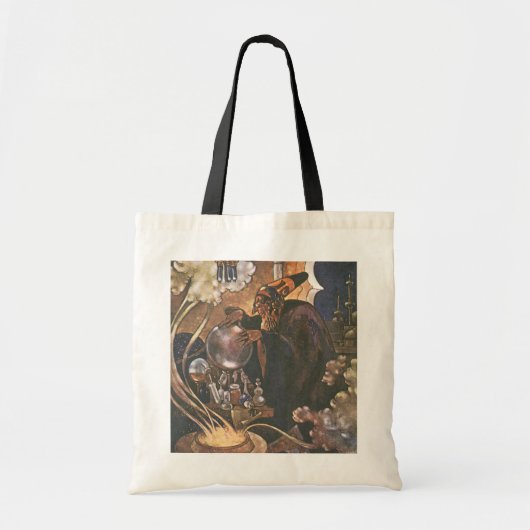 Fairy Tale, Aladdin en de Magic Lamp Tote Bag (Voorkant)