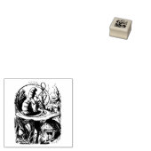 Fairy tale – Alice in Wonderland – Märchen Rubberstempel (Gestempeld)