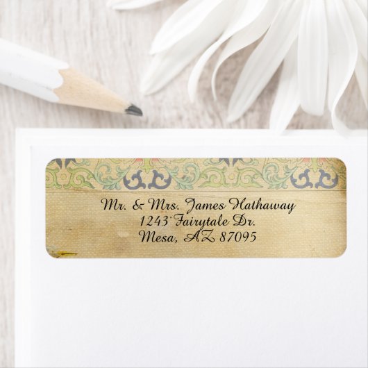 Fairy Tale Antiek look Wedding Etiket (Insitu)