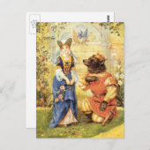 Fairy Tale, Beauty en het Beest Briefkaart (Voorkant / Achterkant)