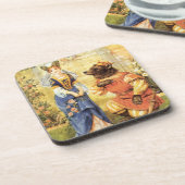  Fairy Tale, Beauty en het Beest Drankjes Onderzetter (Linkerzijde)