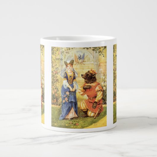 Fairy Tale, Beauty en het Beest Grote Koffiekop (Voorkant)