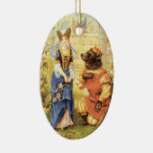  Fairy Tale, Beauty en het Beest Keramisch Ornament (Rechts)