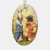  Fairy Tale, Beauty en het Beest Keramisch Ornament (Links)