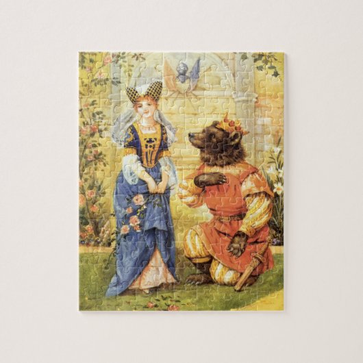 Fairy Tale, Beauty en het Beest Legpuzzel (Verticaal)