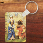  Fairy Tale, Beauty en het Beest Sleutelhanger (Achterkant)