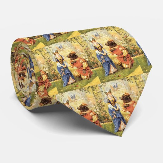  Fairy Tale, Beauty en het Beest Stropdas (Opgerold)