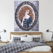 Fairy Tale "Briar Roos" Magical Fantasy Art Canvas Afdruk (Insitu (Slaapkamer))