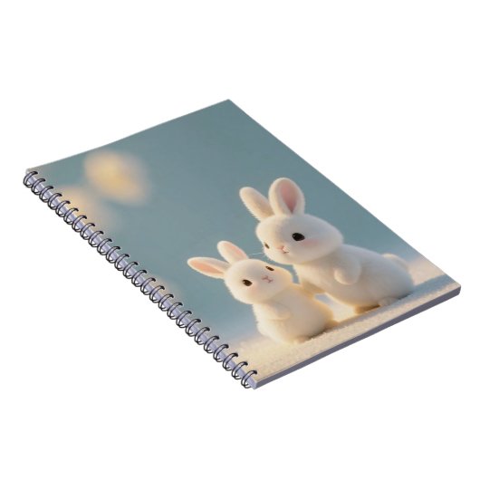 Fairy Tale Bunny Notitieboek (Rechterzijde)