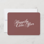 Fairy Tale Carriage Pink Response Kaart (Achterkant)