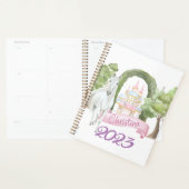 Fairy Tale Castle and White Horse Waterverf Planner (Display)