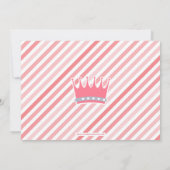 Fairy Tale Castle Pink Princess Foto Birthday Kaart (Achterkant)