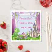 Fairy Tale Castle Princess Birthday Party Servet (Insitu)