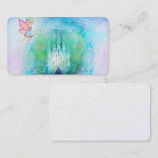 Fairy Tale Castle Visitekaartje (Voorkant / Achterkant)