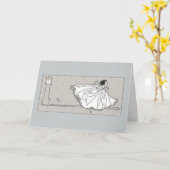 Fairy Tale  Cinderella Birthday Card Kaart (Gele Bloem)