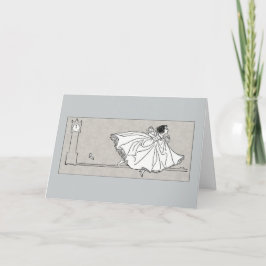 Fairy Tale  Cinderella Birthday Card Kaart