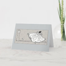 Fairy Tale  Cinderella Birthday Card