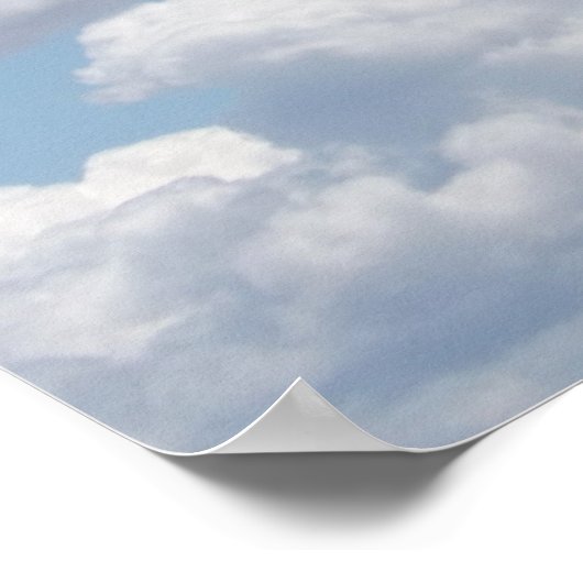 Fairy Tale Clouds Poster (Hoek)