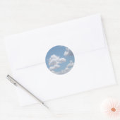 Fairy Tale Clouds Ronde Sticker (Envelop)