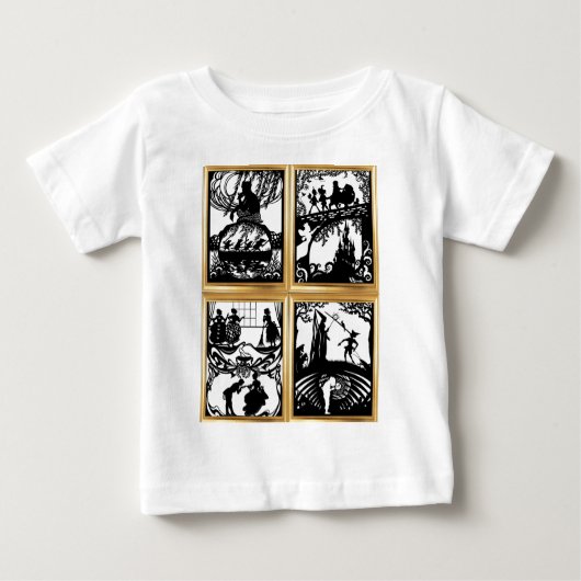 Fairy Tale Collectie Baby T-Shirt (Voorkant)