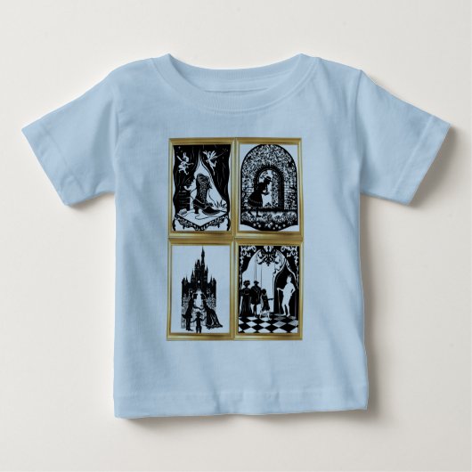 Fairy Tale Collectie Baby T-Shirt (Voorkant)