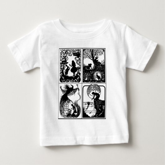 Fairy Tale Collectie Baby T-Shirt (Voorkant)