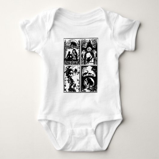 Fairy Tale Collection Baby Bodysuit (Voorkant)