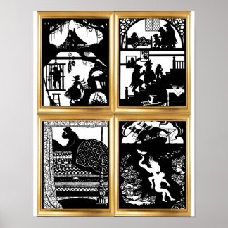 Fairy Tale Design Poster