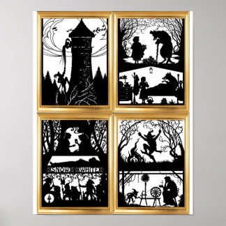 Fairy Tale Design Poster