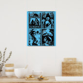 Fairy Tale Designs Collectie Poster (Keuken)