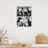 Fairy Tale Designs Collectie Poster (Keuken)