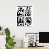 Fairy Tale Designs Collectie Poster (Thuiskantoor)