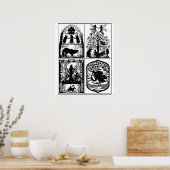 Fairy Tale Designs Collectie Poster (Keuken)
