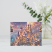 Fairy Tale Dreams Briefkaart (Staand voorkant)