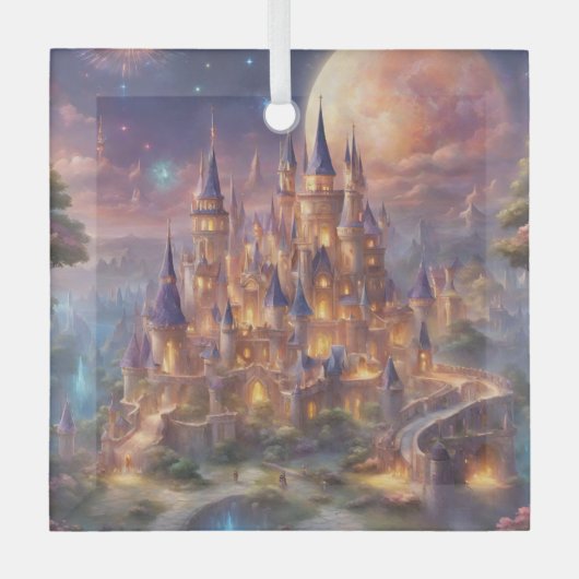 Fairy Tale Dreams Glas Ornament (Voorkant)