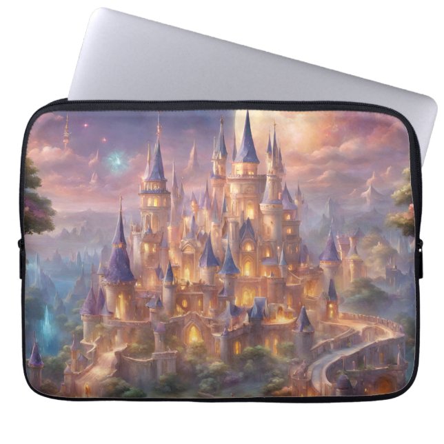 Fairy Tale Dreams Laptop Sleeve (Voorkant)