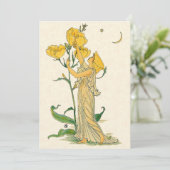 Fairy Tale, Evening Primrose, Walter Crane (Staand voorkant)