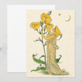 Fairy Tale, Evening Primrose, Walter Crane (Voorkant / Achterkant)