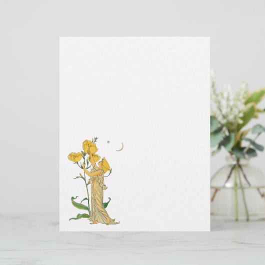  Fairy Tale, Evening Primrose, Walter Crane (Staand voorkant)