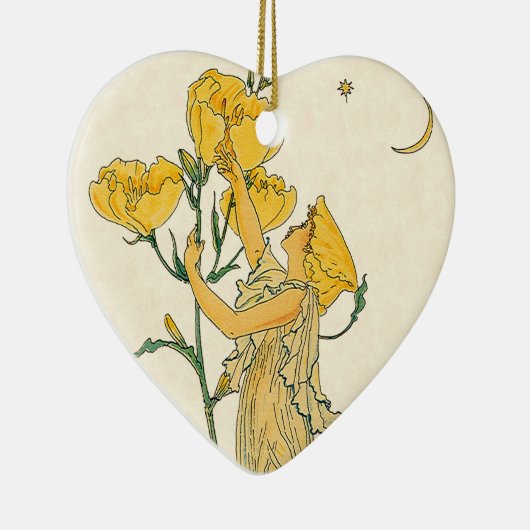  Fairy Tale, Evening Primrose, Walter Crane Keramisch Ornament (Rechts)