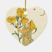  Fairy Tale, Evening Primrose, Walter Crane Keramisch Ornament (Achterkant)