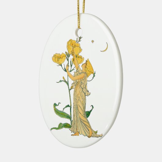  Fairy Tale, Evening Primrose, Walter Crane Keramisch Ornament (Links)