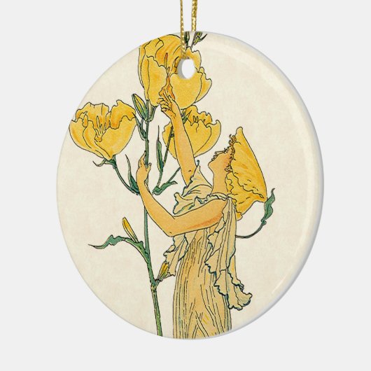  Fairy Tale, Evening Primrose, Walter Crane Keramisch Ornament (Links)