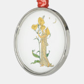  Fairy Tale, Evening Primrose, Walter Crane Metalen Ornament (Links)