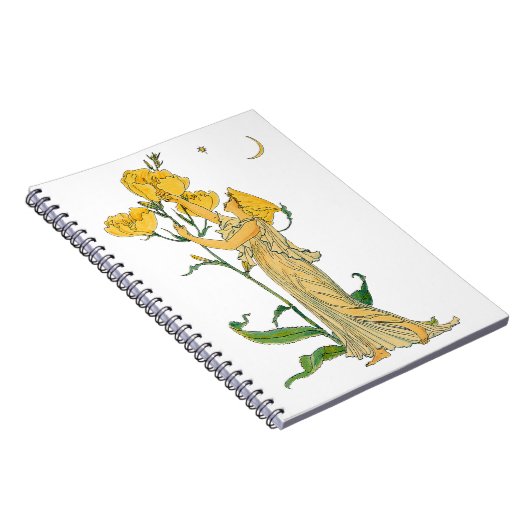  Fairy Tale, Evening Primrose, Walter Crane Notitieboek (Rechterzijde)