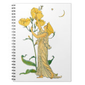  Fairy Tale, Evening Primrose, Walter Crane Notitieboek (Voorkant)