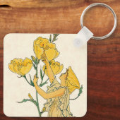  Fairy Tale, Evening Primrose, Walter Crane Sleutelhanger (Achterkant)