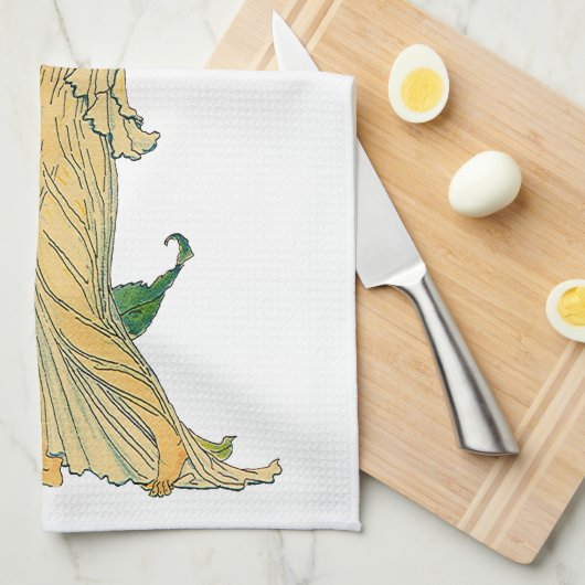  Fairy Tale, Evening Primrose, Walter Crane Theedoek (Quarter Fold)