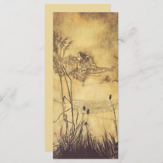  Fairy Tale, Fairy's Tightrope van Rackham (Voorkant / Achterkant)